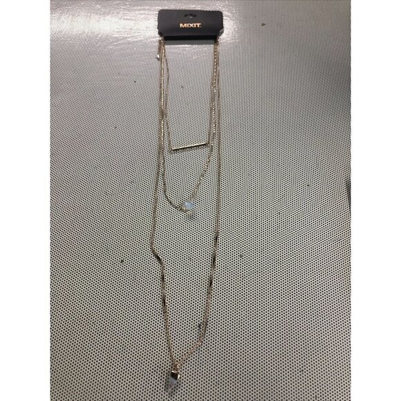 Mixit Triple Layered Fashion Necklace - Picture 1 of 2